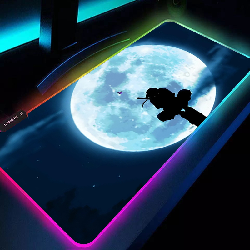 Gaming Keyboard Esports - Mouse Pad Grande RGB 90x40cm Naruto