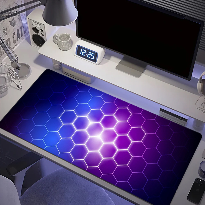 Gaming Keyboard And Mouse Pad - Mouse Pad Grande Série Honeycomb para