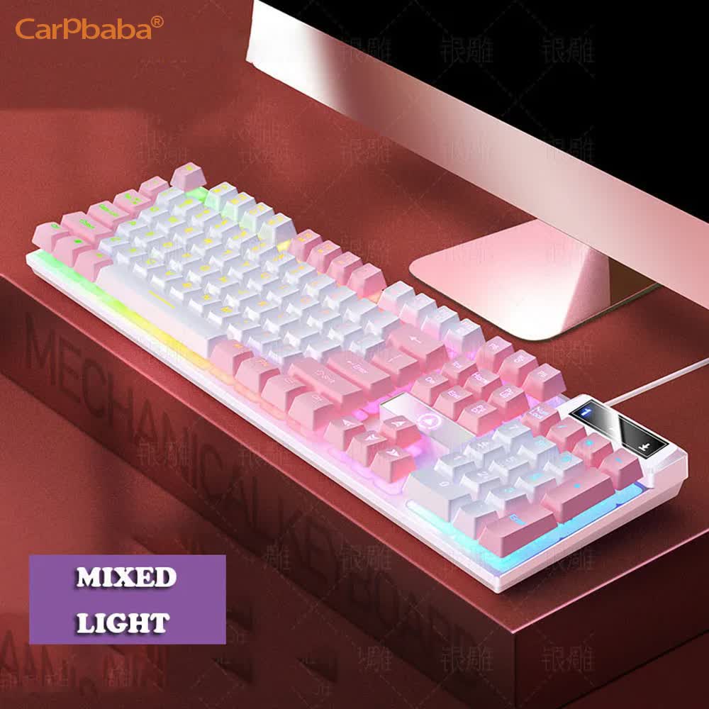 Gaming Keyboard And Mouse For Xbox - Carpbaba k500 104 teclas usb com