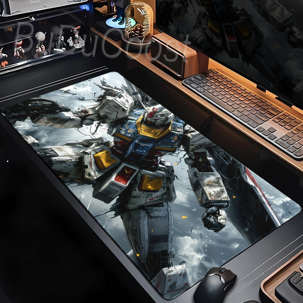 Gaming Keyboard Higround - Mouse Pad Gamer Antiderrapante XXL Gundam,