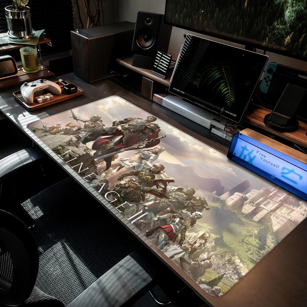 Gaming Keyboard Higround - Jogo l-lineage 2 mouse pad xxl