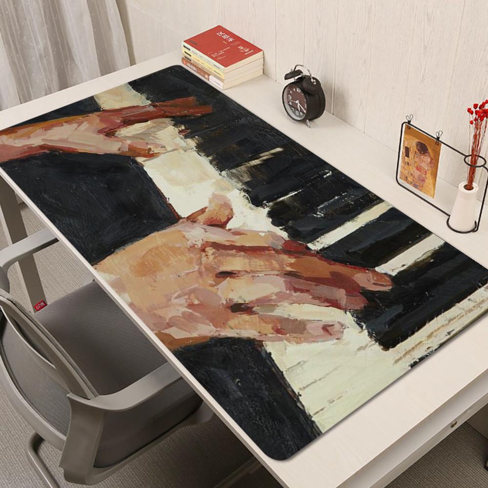 Gaming Keyboard Hand - Piano mãos mouse pad multi-tamanho antiderrapante