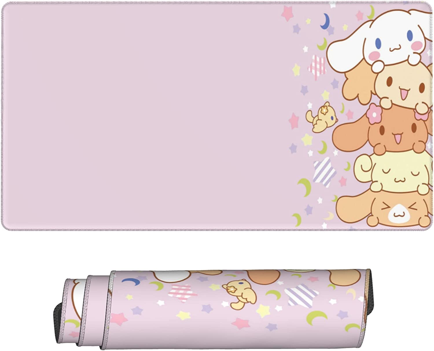 Gaming Keyboard And Mouse Pad - Kawaii bonito cão mouse pads novidade