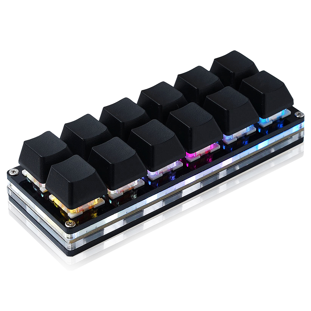 Gaming Keyboard 1 Hand - 12 teclas mini teclado mecânico para