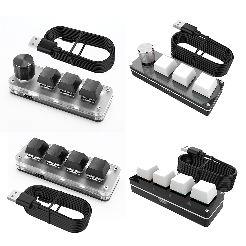 Gaming Keyboard 1 Hand - Teclado Mecânico para Jogos com 3