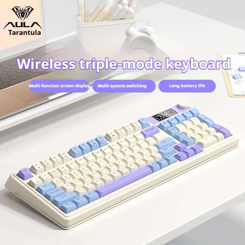 Teclado Gamer Sem Fio AULA S99 - Gaming Keyboard No Noise avaliação e preço