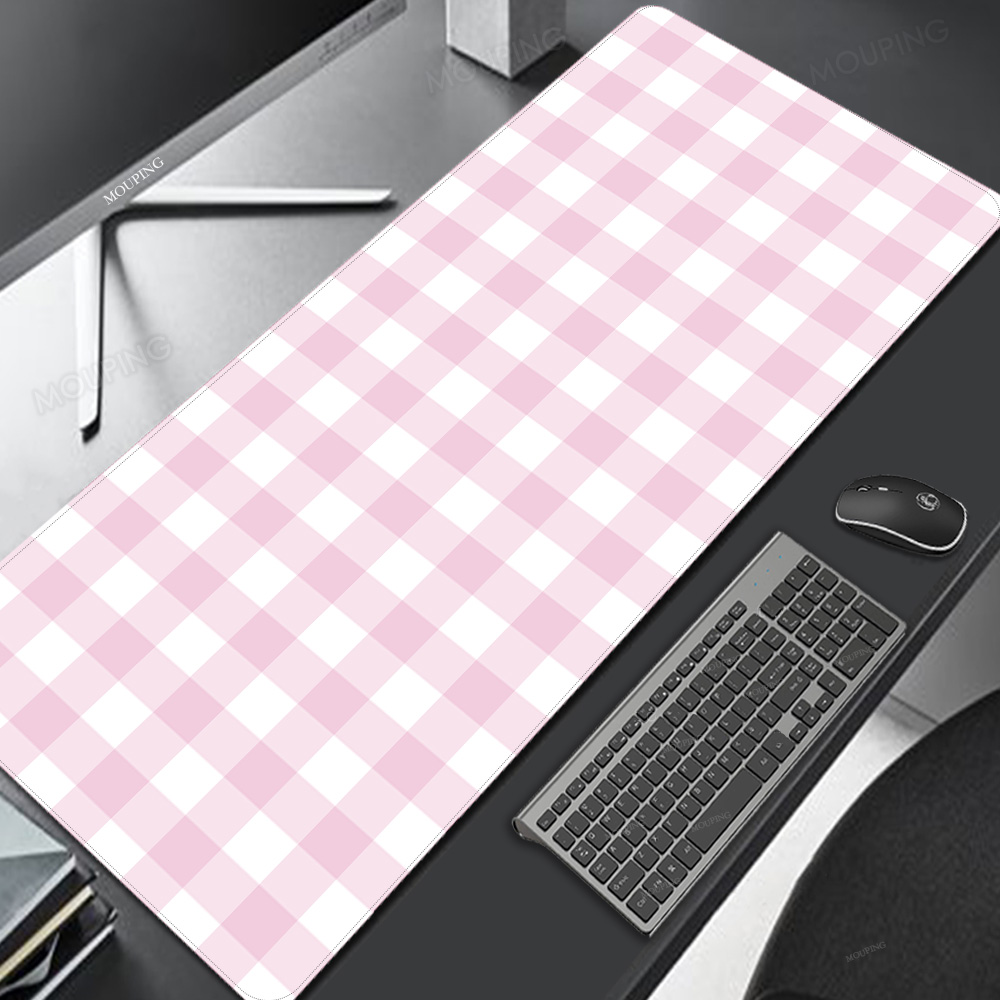 Rosa treliça mouse pad kawaii  - Gaming Keyboard Mouse Combo avaliação e preço