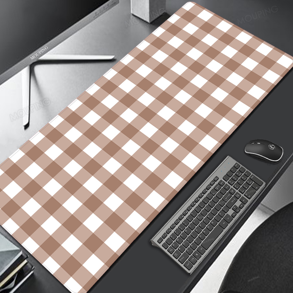Rosa treliça mouse pad kawaii  - Gaming Keyboard Mouse Combo avaliação e preço