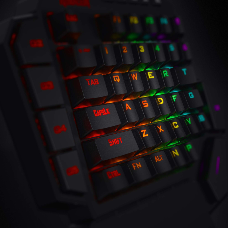 Redragon K585 DITI Teclado mec - Gaming Keyboard 1 Hand avaliação e preço