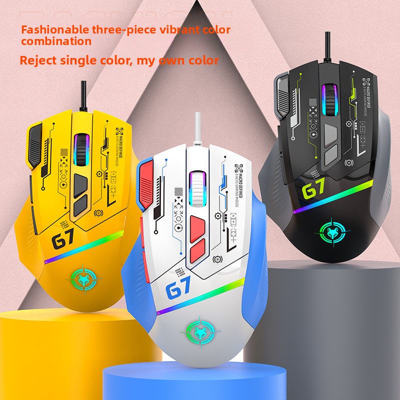 Mouse Gamer G6 com Fio 128000D - Gaming Keyboard 1 Hand avaliação e preço