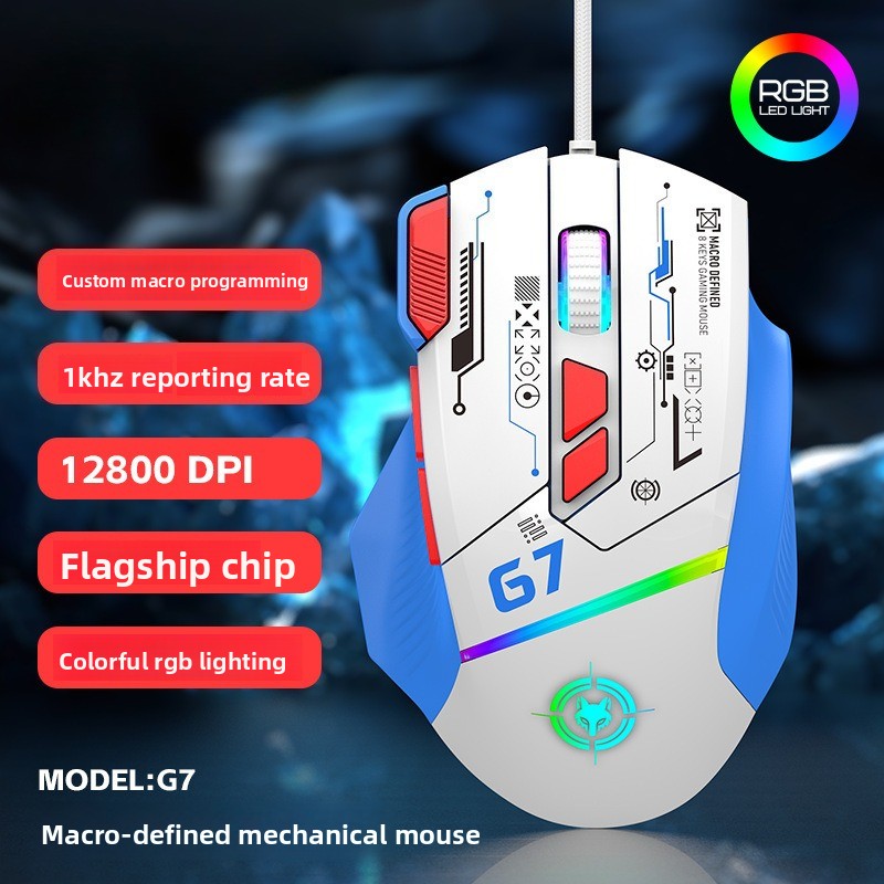 Mouse Gamer G6 com Fio 128000D - Gaming Keyboard 1 Hand avaliação e preço