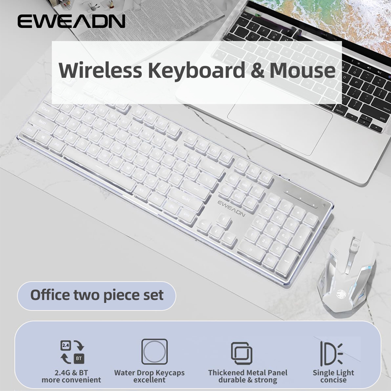 Conjunto de teclado e mouse de - Gaming Keyboard Mouse Wireless avaliação e preço