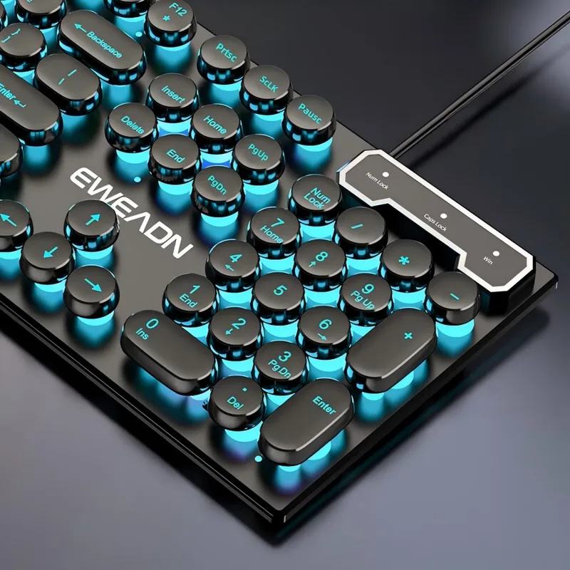 Conjunto de Teclado e Mouse co - Gaming Keyboard Backlit avaliação e preço