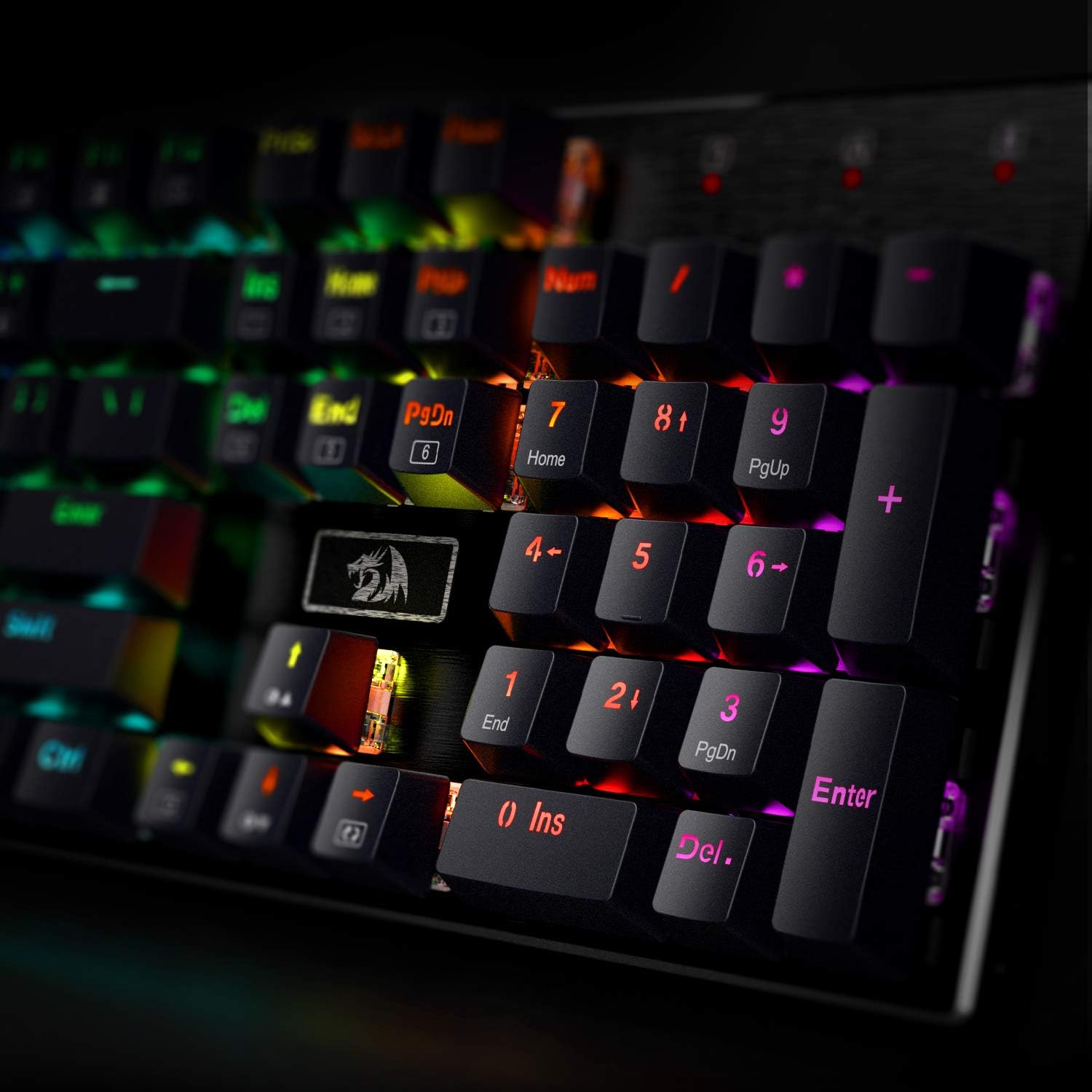 Redragon-K556 Teclado mecânico - Gaming Keyboard No Noise avaliação e preço