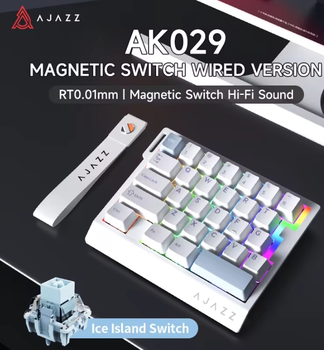 Teclado Gamer Mecânico Mini AK - Gaming Keyboard Hand avaliação e preço