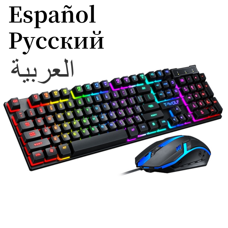 Teclado espanhol com layout es - Gaming Keyboard And Mouse For Xbox avaliação e preço