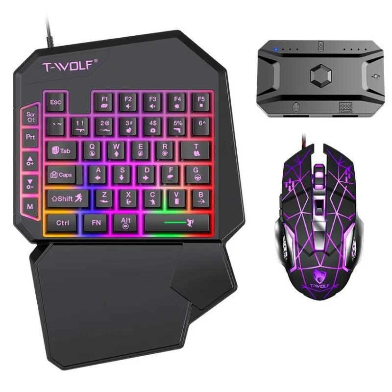 Conjunto 5 em 1 com 35 teclas, - Gaming Keyboard 1 Hand avaliação e preço