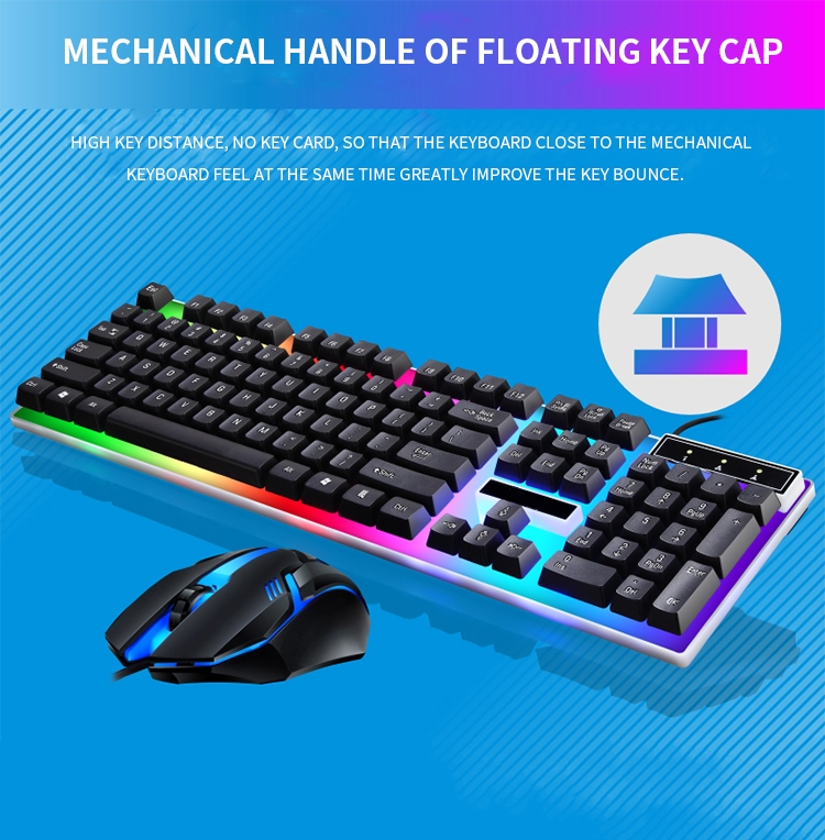 Teclado para jogos RGB Kit de  - Gaming Keyboard Mouse Combo avaliação e preço