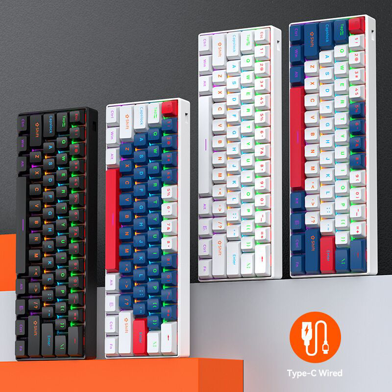 Teclado Mecânico Mini T-WOLF T - Gaming Keyboard Not Typing avaliação e preço