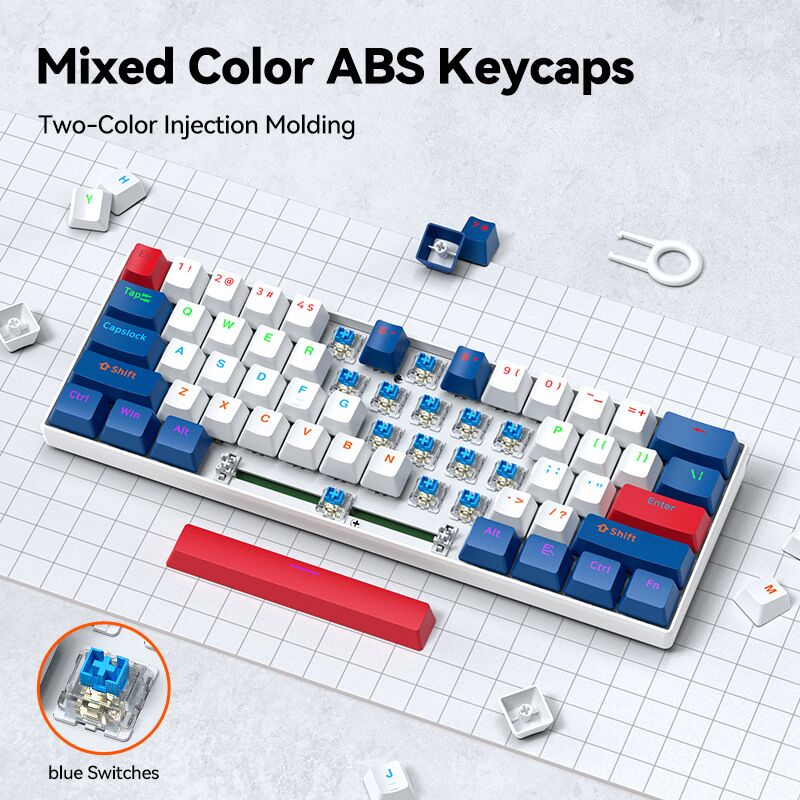 Teclado Mecânico Mini T-WOLF T - Gaming Keyboard Not Typing avaliação e preço