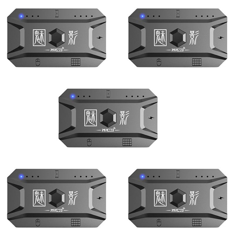 Controle Clássico 5X Plug and  - Gaming Keyboard And Mouse Converter For Mobile avaliação e preço