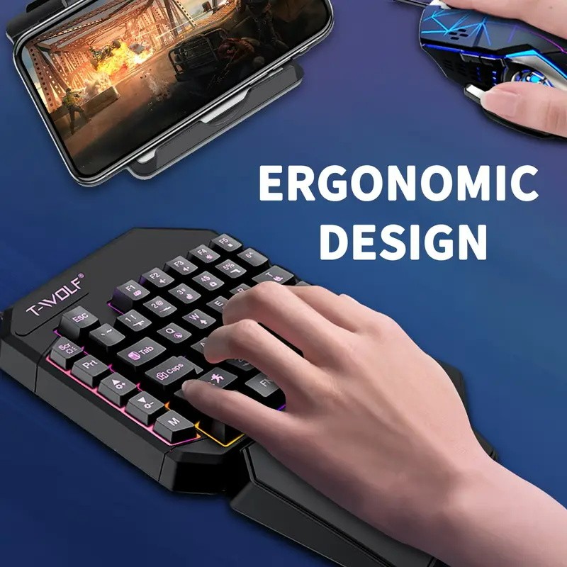 Conversor de Jogos Móveis 2-em - Gaming Keyboard Mouse Combo avaliação e preço