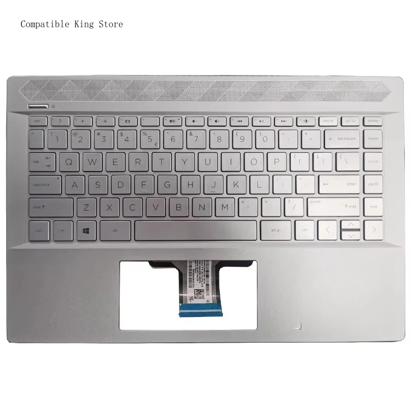 Novo Teclado Americano para HP - Gaming Keyboard Backlit avaliação e preço
