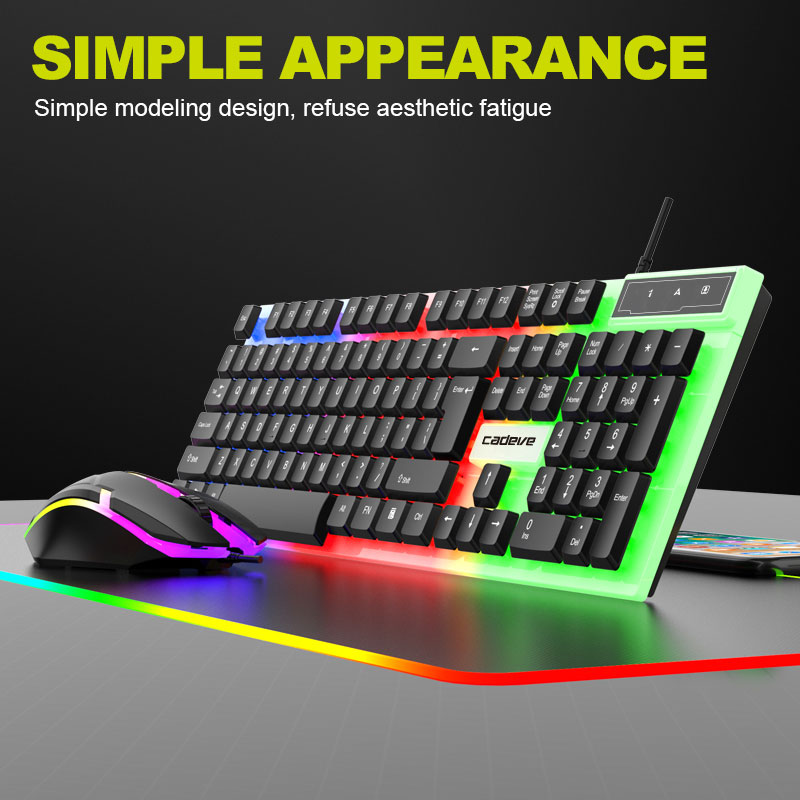 APAYADO LDK9122 Combo de tecla - Gaming Keyboard Mouse Combo avaliação e preço