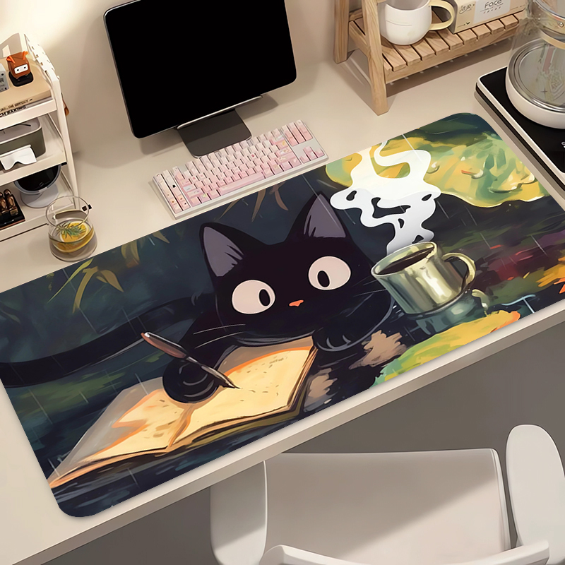 Kawaii gato preto silicone mac - Gaming Keyboard Nearby avaliação e preço