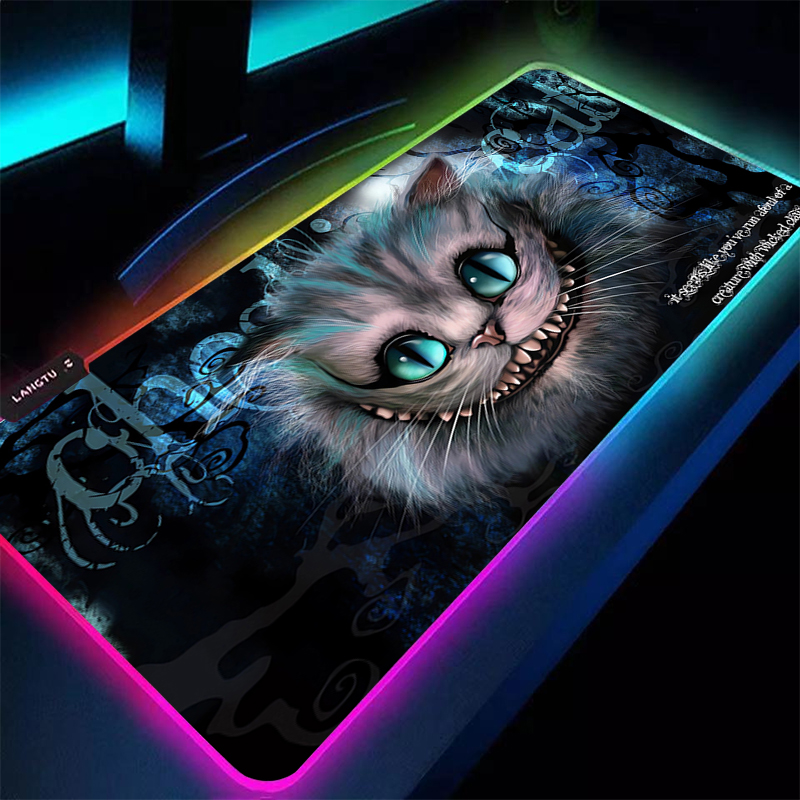 Grande mouse pad rgb a-aletas  - Gaming Keyboard Esports avaliação e preço