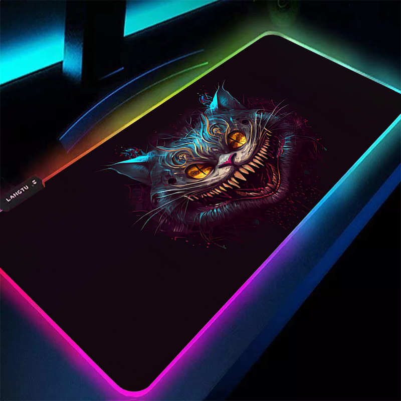 Grande mouse pad rgb a-aletas  - Gaming Keyboard Esports avaliação e preço