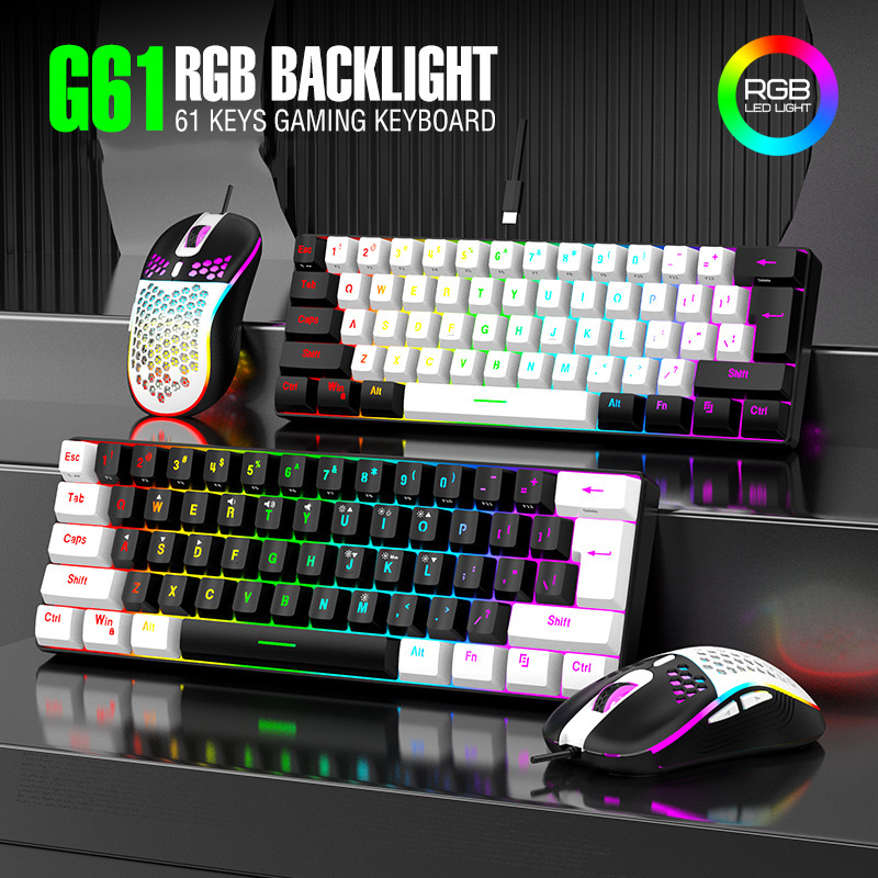 Conjuntos de Teclado e Mouse 6 - Keyboard Mouse Bundle Gaming avaliação e preço